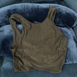 Black alo tank tie the back